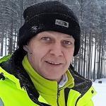 Per Christer Konterud bileier med kamerasystem for lastebil
