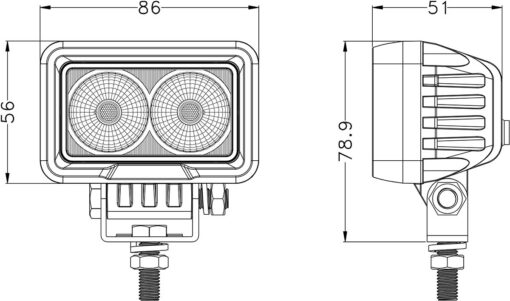 20W LED arbeidslys - Bilde 5