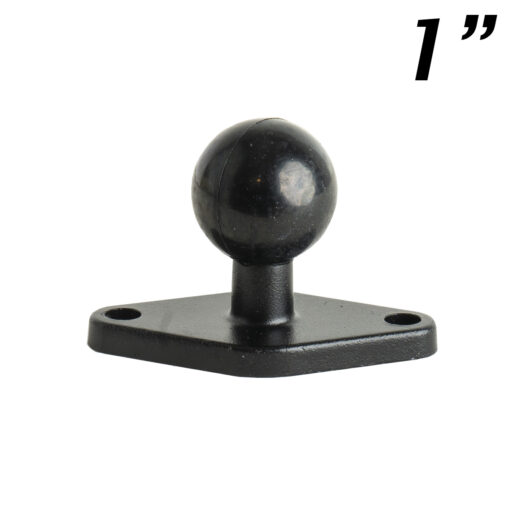 Diamantformet base 1" ball