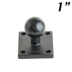 Kvadratisk base 1" ball