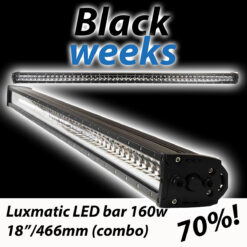 Luxmatic LED bar 160w 18"/466mm (combo)