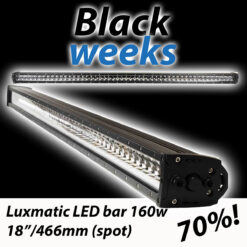 Luxmatic LED bar 160w 18"/466mm (spot)