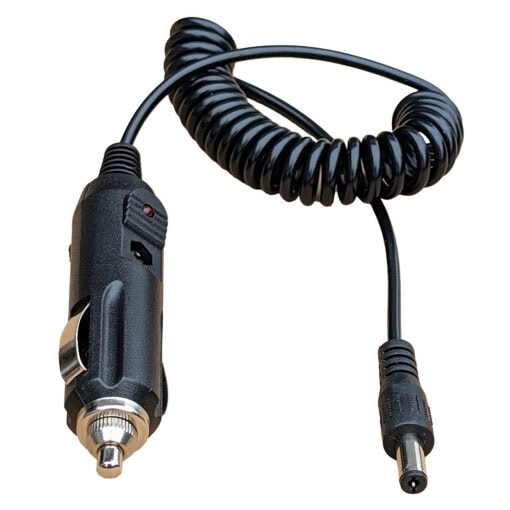 Sigarettennerplugg med DC-kontakt