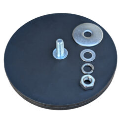 Neodym magnet 88mm diameter med skiver og mutter
